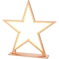 Sompex LED-Tischleuchte Lucy Alu, Eisen, Stahl & Metall Beige Champagner 33 cm