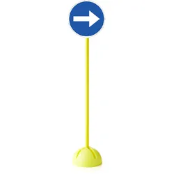 Hasbro, Sicherheitskennzeichnung, Verkehrszeichen Pflicht zum Abbiegen nach rechts
