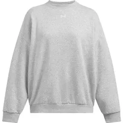 UNDER ARMOUR Damen Sweatshirt RIVAL FLEECE OS CREW, Größe XXL in Silber Silber