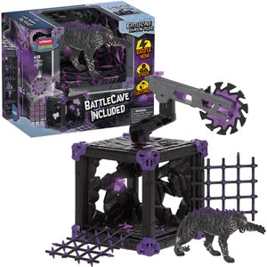 schleich Spielset ELDRADOR 42739, ab 6 Jahre, BattleCave Schattentiger, 27 Teile