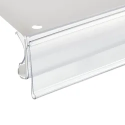 Scannerschiene OK für Otto-Kind-Regalböden 1.240 mm, PVC, transparent
