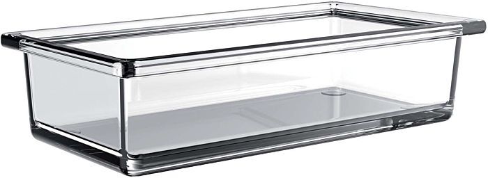 Emco Liaison Glasschale für Reling 186600001 glas, flach, 198x48x97,5mm