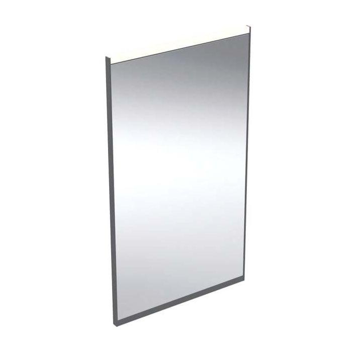 Geberit Option Plus Square Lichtspiegel 502780141 40 x 70 cm, schwarz matt/Aluminium eloxiert, direkte-/indirekte Beleuchtung