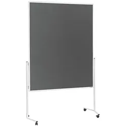 Magnetoplan Moderationswand Filz 120/150 cm grau, 198 cm