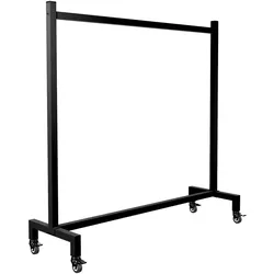 CLP Kleiderständer Gisborne 120x38x120   Farbe: schwarz, Größe: 120x38x120