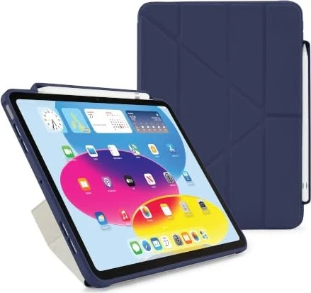 Pipetto Origami No3 Pencil Case Dark Blue iPad 10.9" (2022)