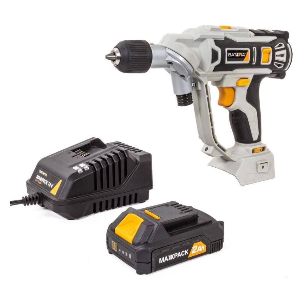 Batavia Maxxpack 18V Twin Drill set (mit 2Ah Akku und Ladegerät) (Bohrschrauber) (7064057)