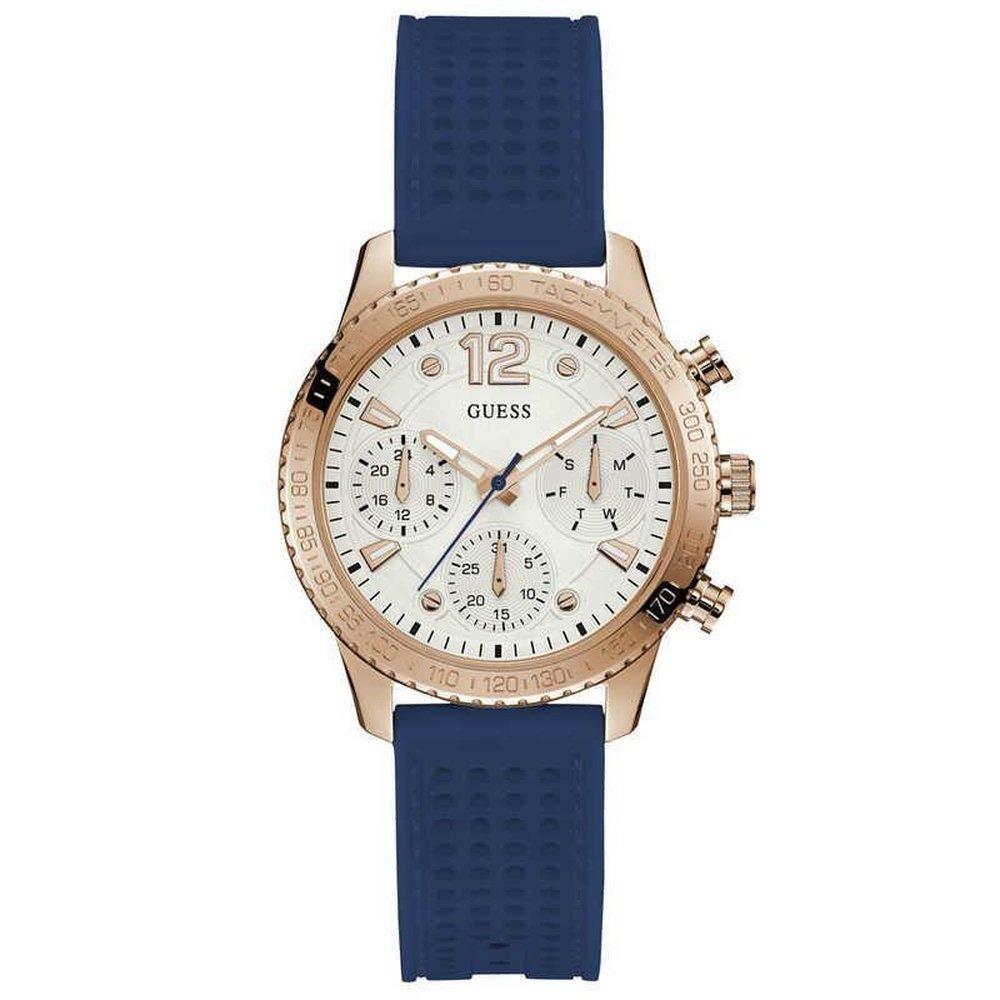 Guess W1025L4 Analoog Siliconen Vrouwenhorloge
