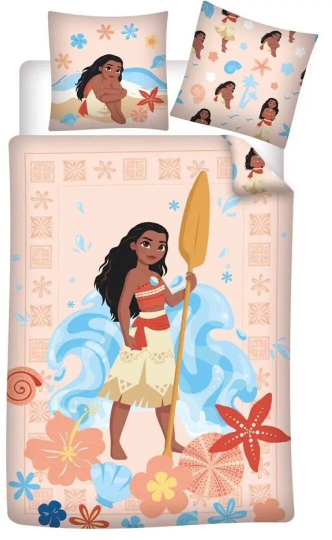 Disney Vaiana Dekbedovertrek voor volwassenen - 140 x 200 cm