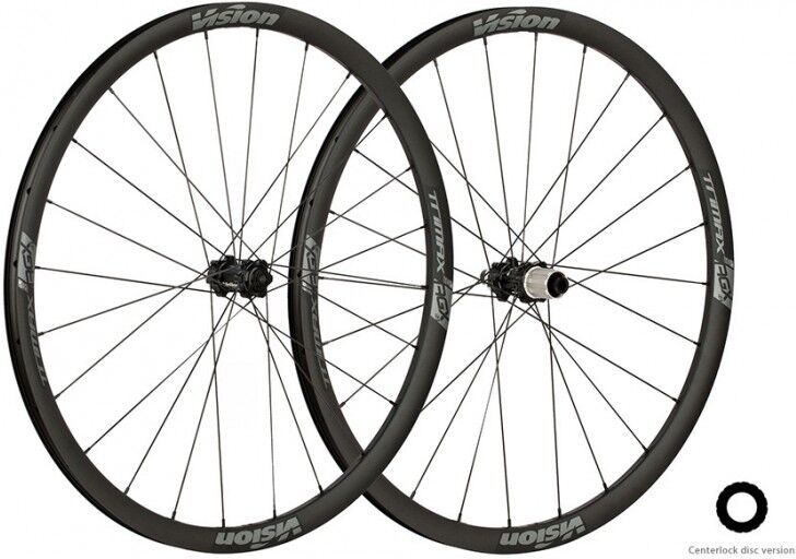 VISION Coppia ruote gravel alluminio  TRIMAX AGX I23 TLR center lock