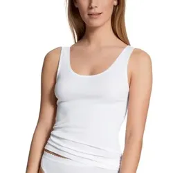 Calida Slip/Hosen Top White Weiß Baumwolle Medium Damen