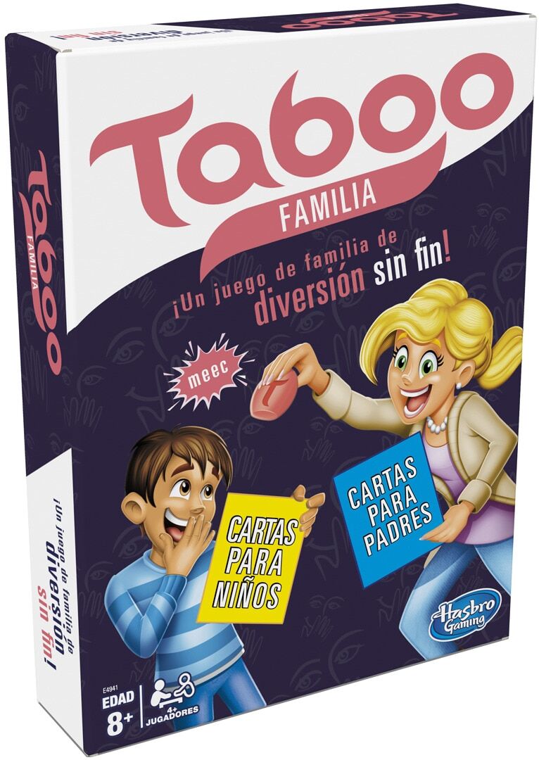 Hasbro Juego de mesa Tabu Taboo familia .