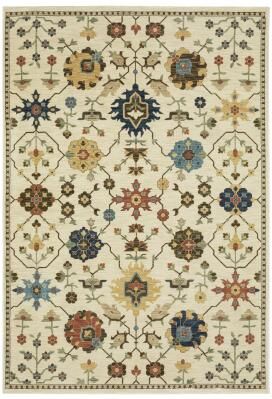 Style Haven Federica Bohemian Oriental Fringe Edge Area Rug