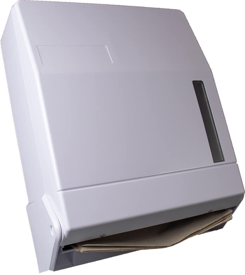 aXpel Dispenser für Falthandtücher weiss