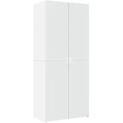 vidaXL, Kommode + Sideboard, Qukonica (mit 4 Regalböden) (42.50 x 42.50 x 185 cm)