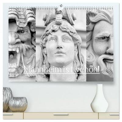 Mannheim ist Schön! (hochwertiger Premium Wandkalender 2026 DIN A2 quer), Kunstdruck in Hochglanz