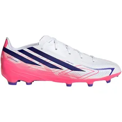 adidas F50 Hyperfast League FG Fußballschuhe Kinder cloud white/solar purple/solar turbo 34