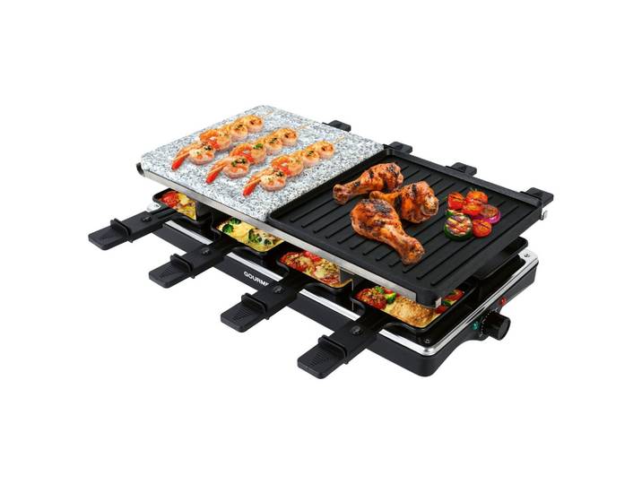 RACLETTE-GRILL 1400W, 8 Pfännchen