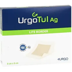 Urgotül Ag Lite Border 8x8 cm Verband