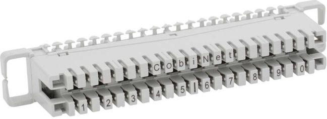 CobiNet Barre de connexion LSA 2/10 vers 10 DA 1020 054 (112681)