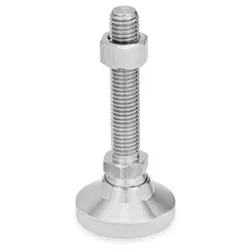 Gelenkfüße, Edelstahl, mit Verstellspindel (343.6-25-M8-63-KS)