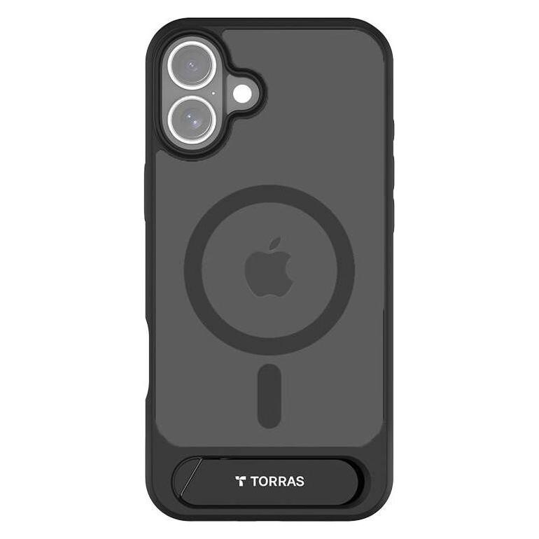 Torras Etui Pstand Series dla iPhone 16 Plus (Czarny) (Apple iPhone 16 Plus) (X00FX1935)