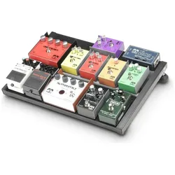 Palmer Audio PEDALBAY 40 Variables Pedalboard (Pedalboard), Zubehör Instrumente, Schwarz