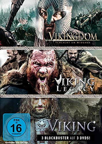 Halim, Yusry Abd - Wikinger-Box: Viking, Vikingdom & Viking Legacy (3 DVDs) - Preis vom 10.10.2026 11:48:34 h