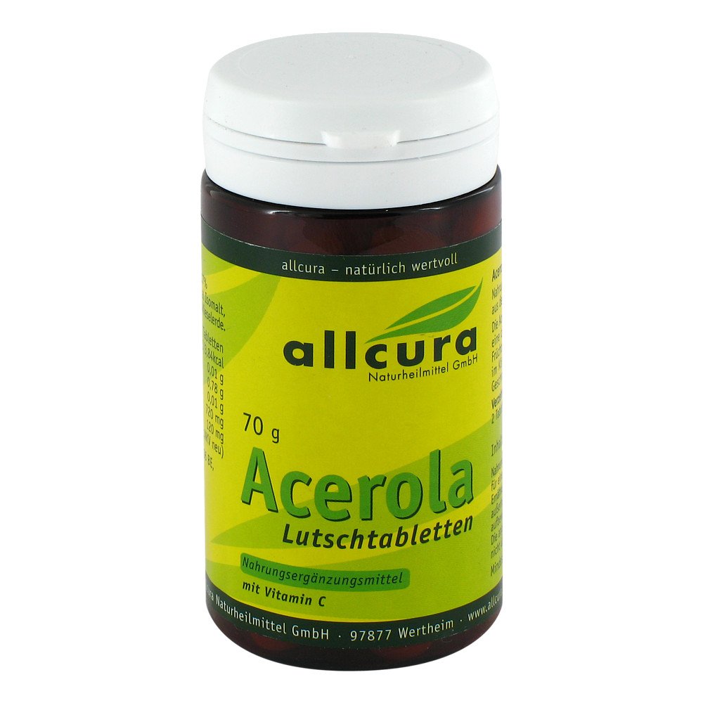 allcura Naturheilmittel GmbH Acerola Lutschtabletten 05885569