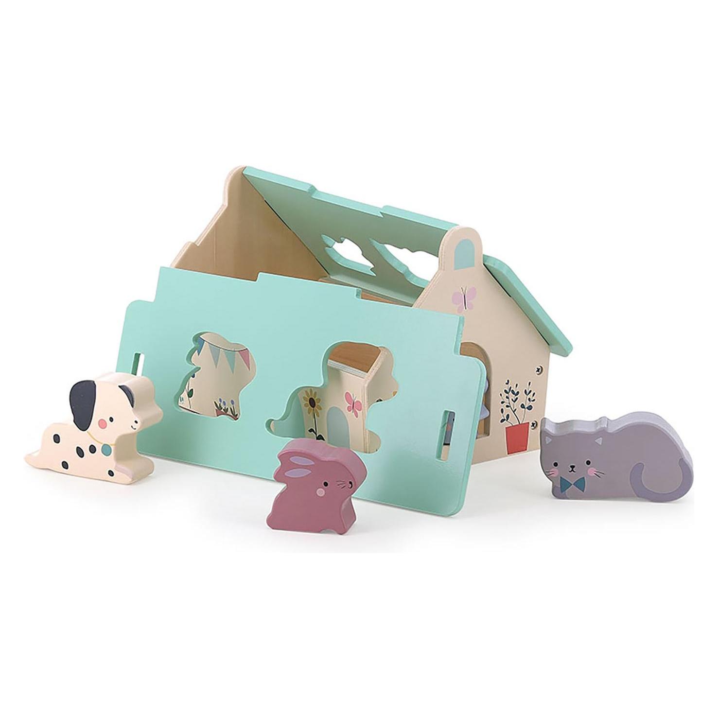 Vilac - Shape Sorter - Tiny Farm with animals (7119) (7119)