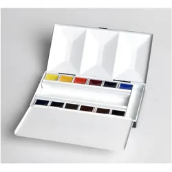 BlockX, Künstlerfarbe + Bastelfarbe, Schmuck-Aquarellkasten