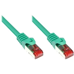 Alcasa S/FTP Cat6 1.5m Netzwerkkabel Grün 1,5 m S/FTP (S-STP)