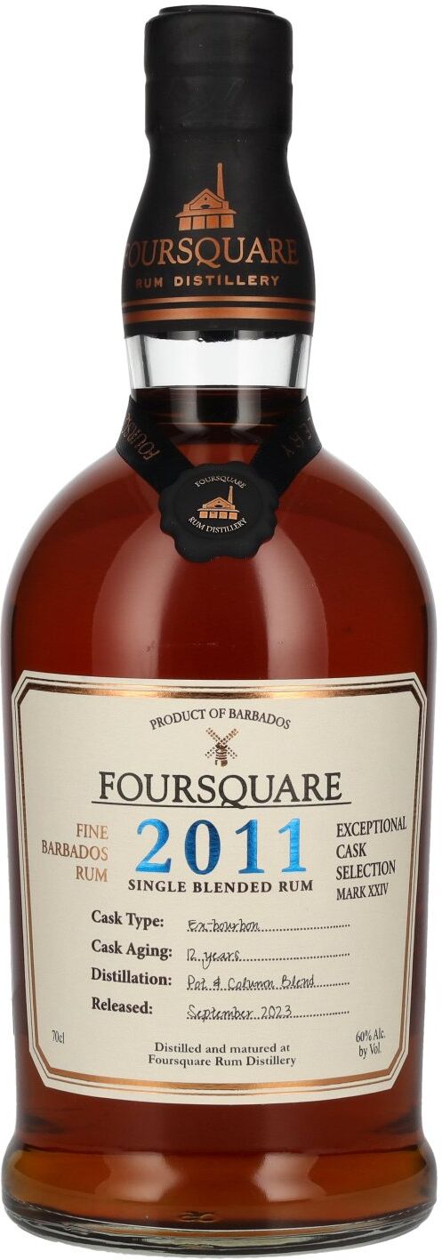Foursquare Rum Foursquare 12 Years Old Exceptional Cask SELECTION MARK XXIV 2011 60% Vol. 0,7l