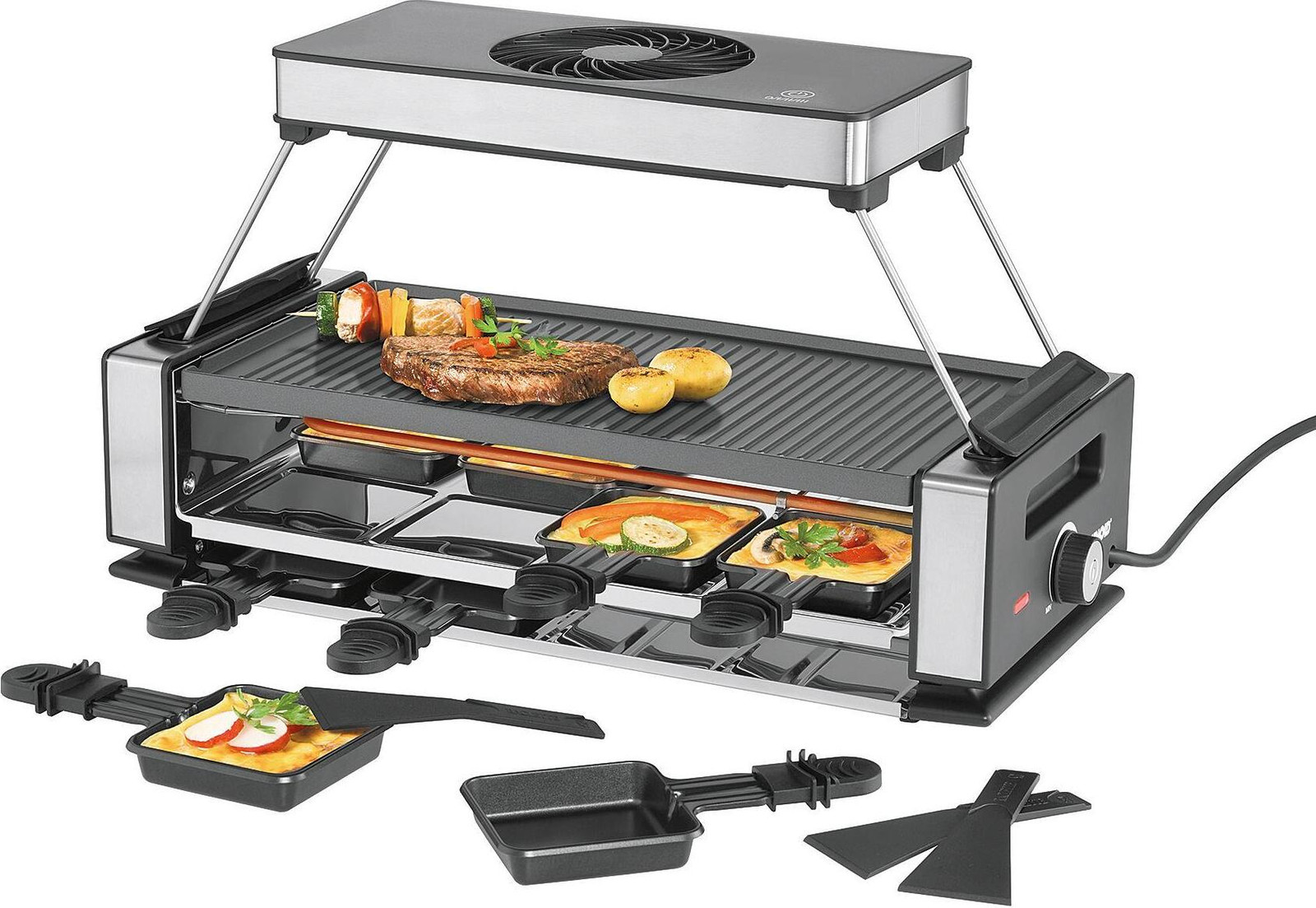 Unold Uno 48785 Raclette apparaat rookvrij