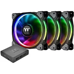Thermaltake Pacific M360 Plus DIY Liquid coo, CPU Wasserkühler, Schwarz