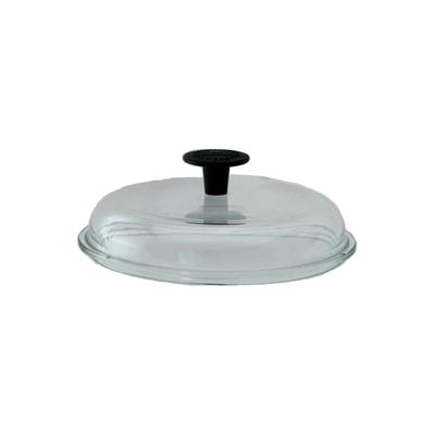 Pfannendeckel RONNEBY BRUK "Maestro Glasdeckel für hohe Pfannen, rund", transparent, B:20cm H:7,5cm L:20cm Ø:20cm, Glas, Deckel, Pfannendeckel, Backofengeeigneter Glasdeckel