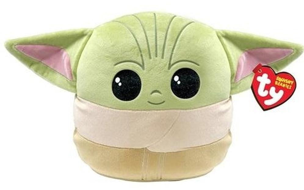 Ty Squishy Beanies Star Wars Grogu Pluche Knuffel, 22 cm