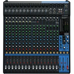 Yamaha Mg20xu (Studio- und Livemixer), Mischpult, Schwarz