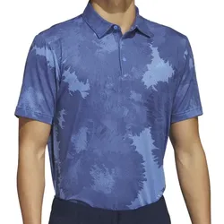 adidas Golf Herren Polo Flower Mesh navy