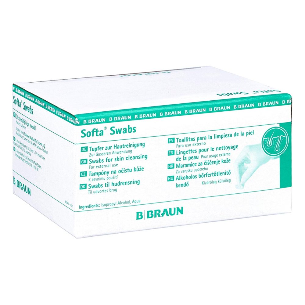 B. Braun Melsungen AG Alkoholtupfer Softa Swabs 08468837