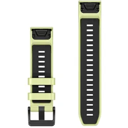 Garmin QuickFit 22 mm (22 mm, Silikon), Uhrenarmband, Gelb