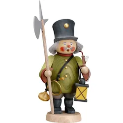 Seiffener Volkskunst Räucherfigur Nachtwächter Größe 21 cm