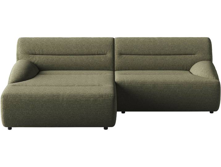 Ecksofa SIT & MORE Scrabble , grün (olive), B:260cm H:80cm T:162cm, 100% Polyester, Sofas, Ecksofa, Modernes Design in verschiedenen Stoffarten