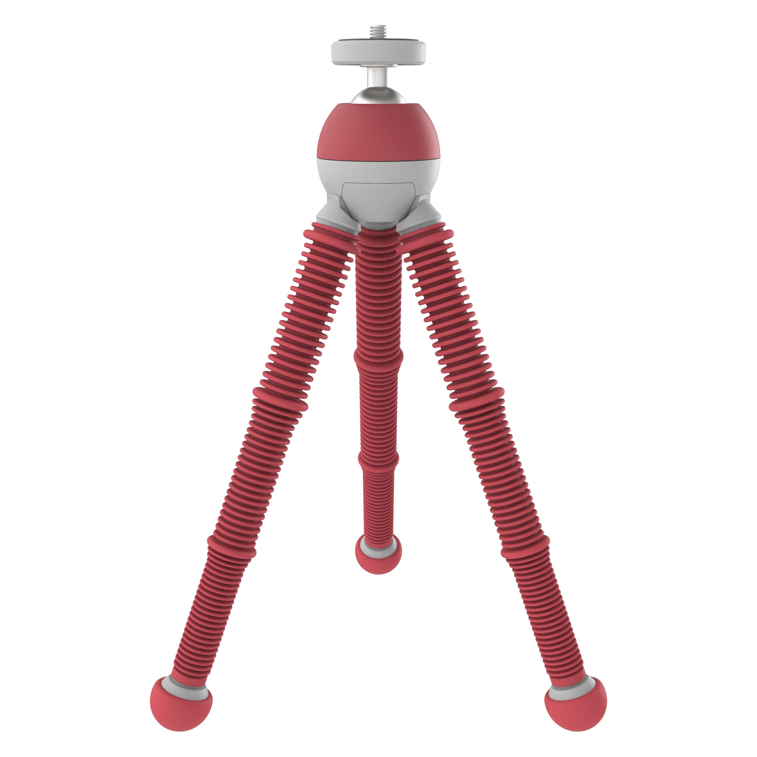 Joby Podzilla Medium Kit Red (Kunststoff, Metall, Schaumstoff) (JB01758)