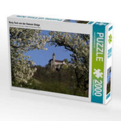 CALVENDO Puzzle Burg Teck von der Owener Steige | 2000 Teile Lege-Größe 90 × 67 cm Foto-Puzzle für glückliche Stunden