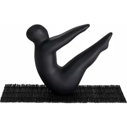 Dekofigur Yoga No.2, schwarz