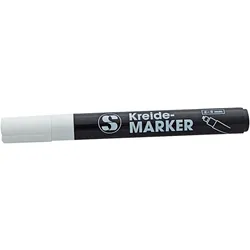Schneider - Kreidestift 5mm, Farbe weiß, Schreibdicke: 2-5mm