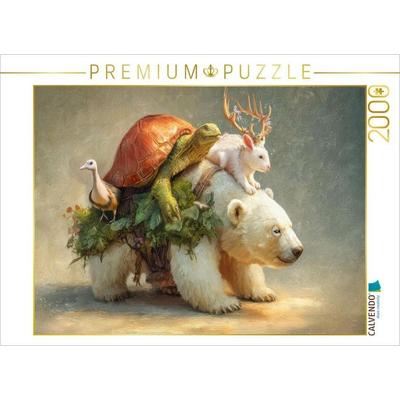 CALVENDO Puzzle Humorvolle Tiere | 2000 Teile Lege-Größe 90x67cm Foto-Puzzle für glückliche Stunden