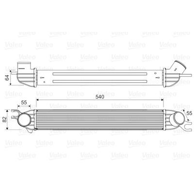 VALEO Ladeluftkühler 818580 für MINI