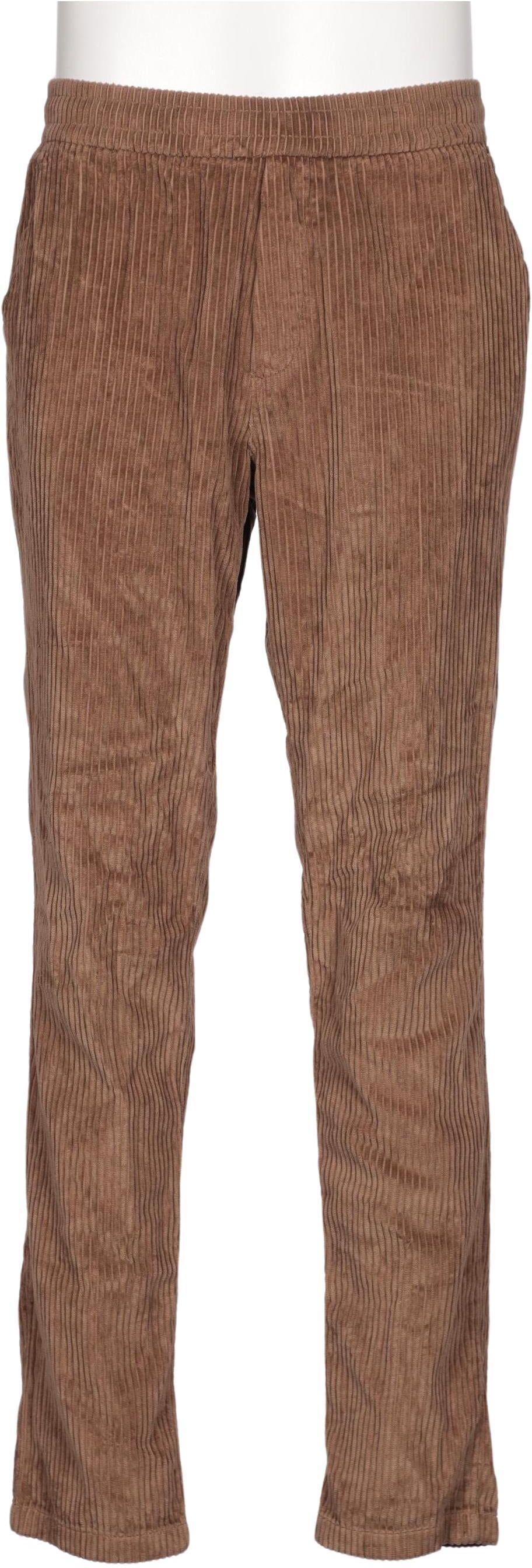 Octobre Editions Herren Stoffhose, Braun, Gr. M, Baumwolle - Second Hand